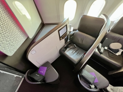 Virgin Atlantic 787 Upper Class seat