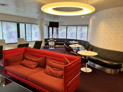 Virgin Atlantic Revivals Lounge seating